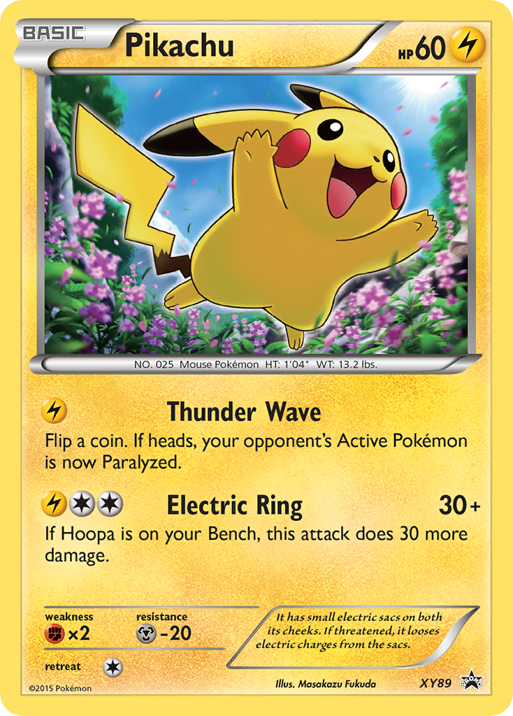 Pikachu (XY89) (Collector Chest) [XY: Black Star Promos] | The Gaming-Verse