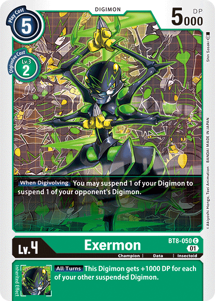 Exermon [BT8-050] [New Awakening] | The Gaming-Verse