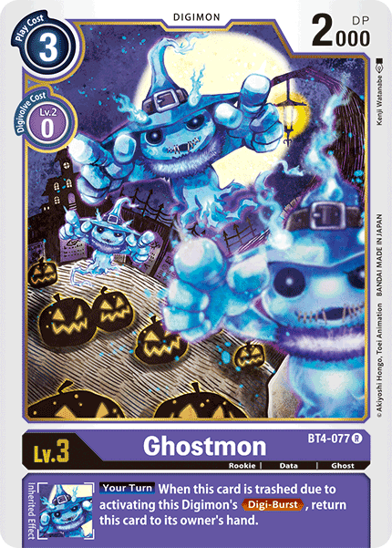 Ghostmon [BT4-077] [Great Legend] | The Gaming-Verse