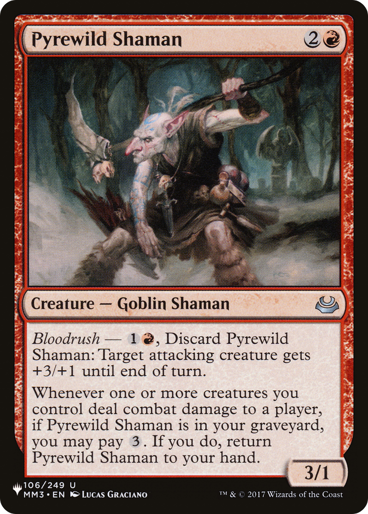 Pyrewild Shaman [The List Reprints] | The Gaming-Verse