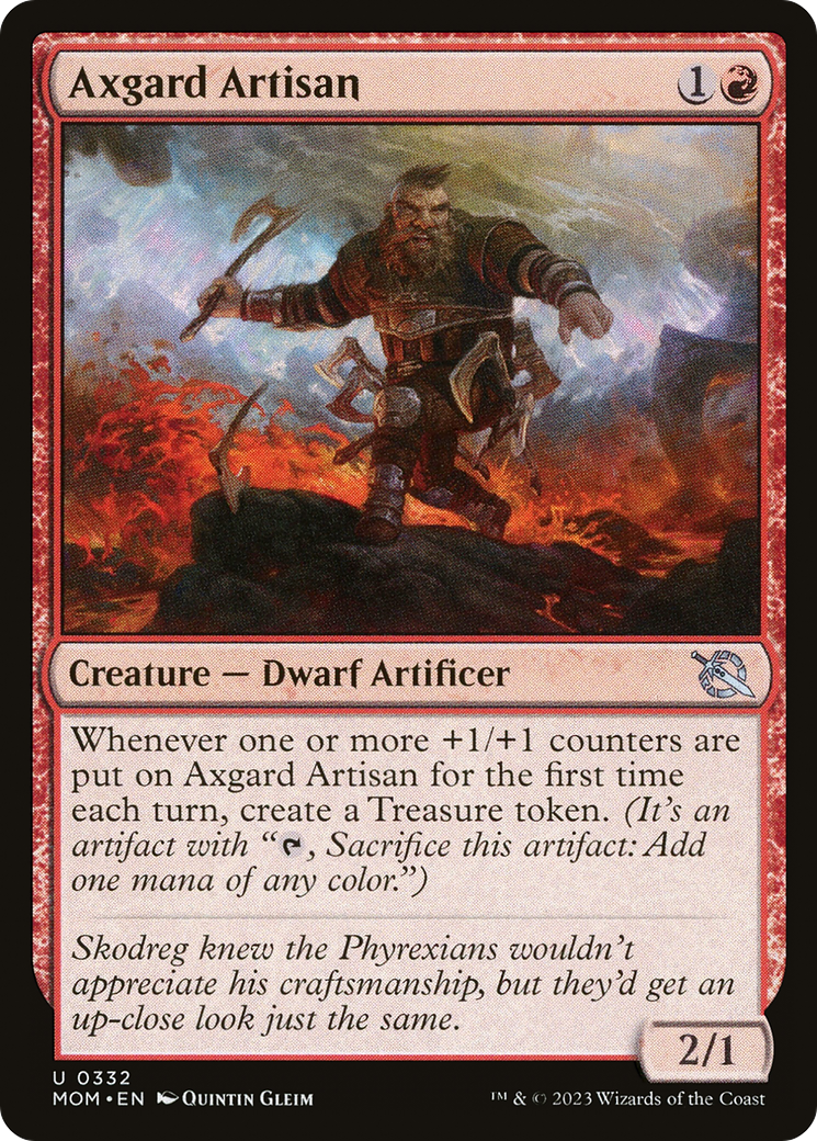 Axgard Artisan [March of the Machine] | The Gaming-Verse