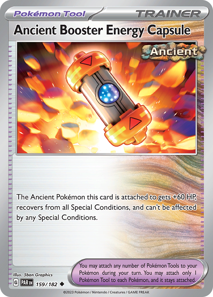 Ancient Booster Energy Capsule (159/182) [Scarlet & Violet: Paradox Rift] | The Gaming-Verse