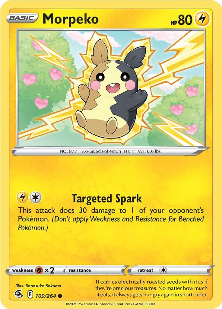 Morpeko (109/264) [Sword & Shield: Fusion Strike] | The Gaming-Verse