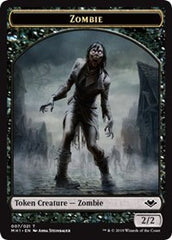 Zombie (007) // Construct (017) Double-Sided Token [Modern Horizons Tokens] | The Gaming-Verse