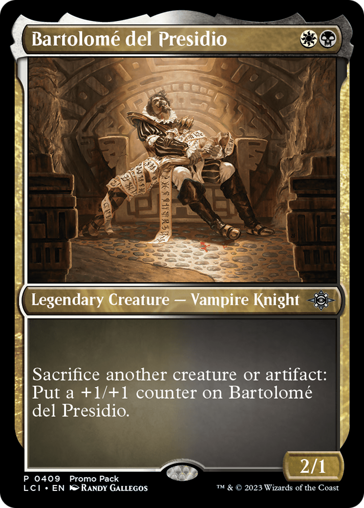 Bartolome del Presidio (Promo Pack) [The Lost Caverns of Ixalan Promos] | The Gaming-Verse