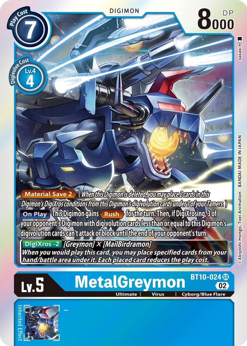 MetalGreymon [BT10-024] [Xros Encounter] | The Gaming-Verse