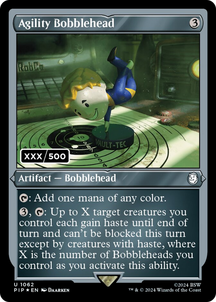 Agility Bobblehead (Serial Numbered) [Fallout] | The Gaming-Verse