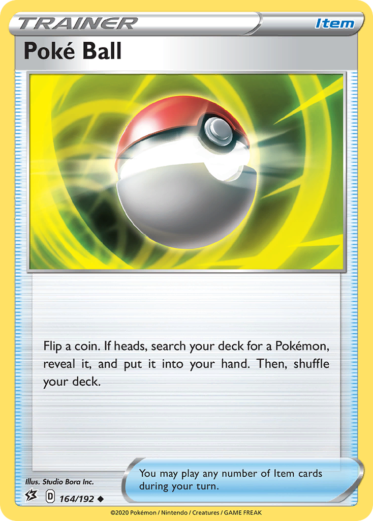 Poke Ball (164/192) [Sword & Shield: Rebel Clash] | The Gaming-Verse