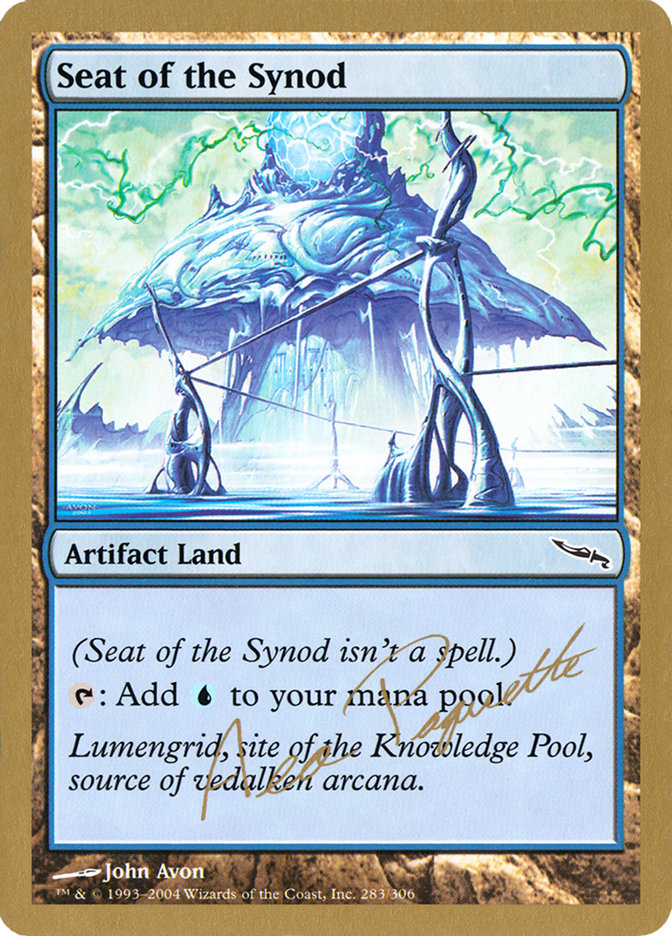 Seat of the Synod (Aeo Paquette) [World Championship Decks 2004] | The Gaming-Verse