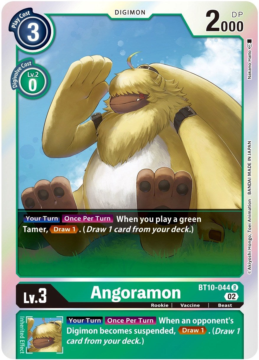 Angoramon [BT10-044] [Xros Encounter] | The Gaming-Verse