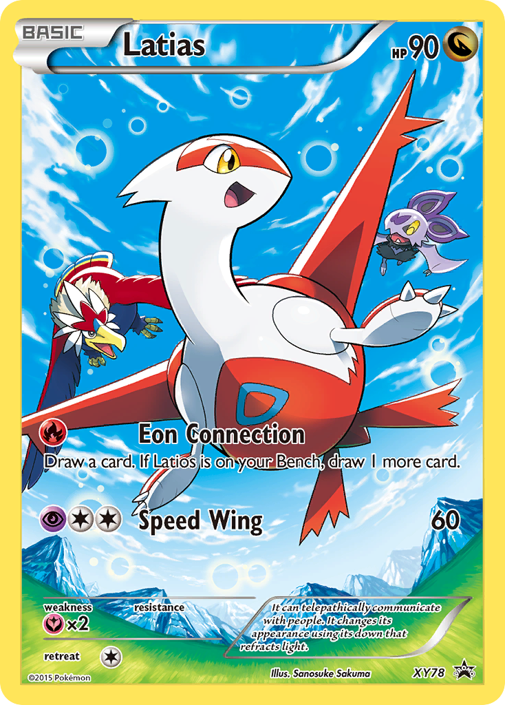 Latias (XY78) [XY: Black Star Promos] | The Gaming-Verse