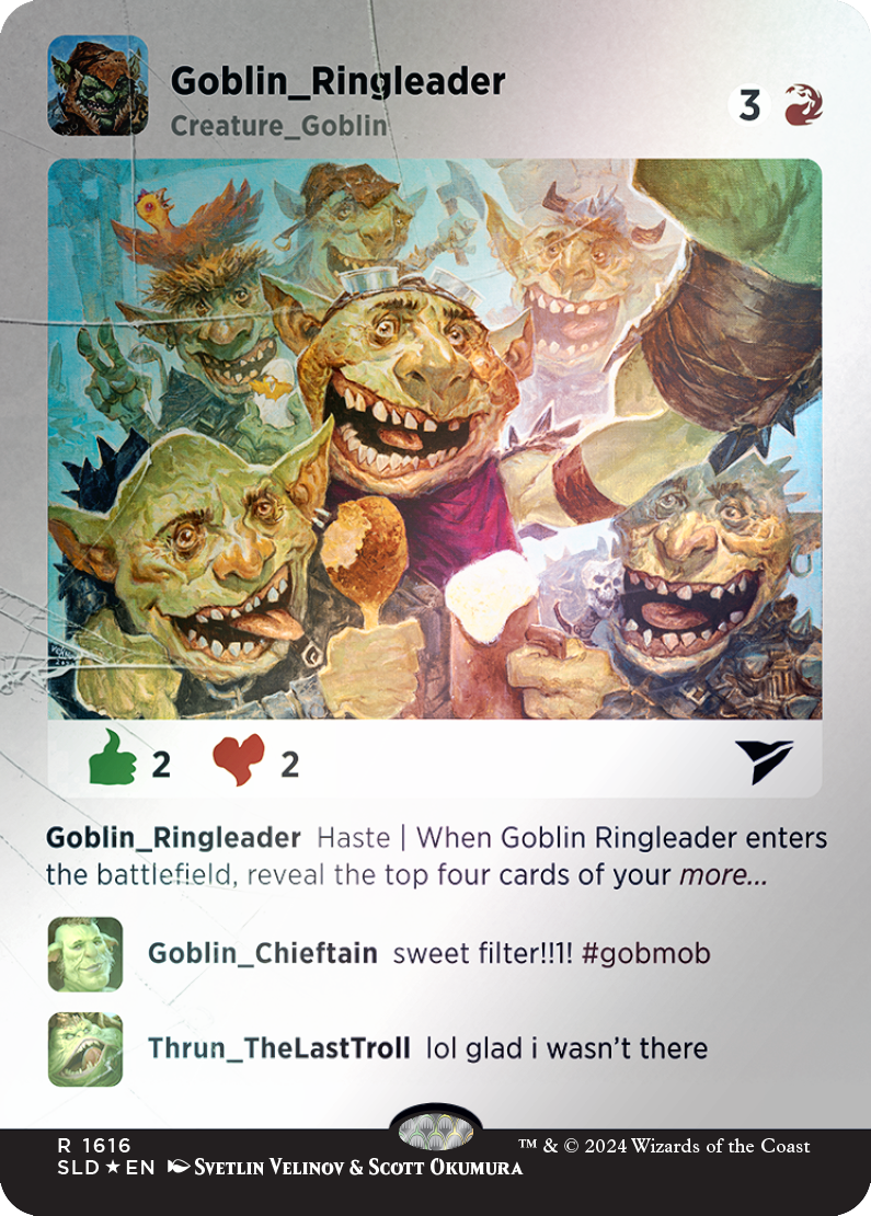 Goblin Ringleader (Rainbow Foil) [Secret Lair Drop Series] | The Gaming-Verse