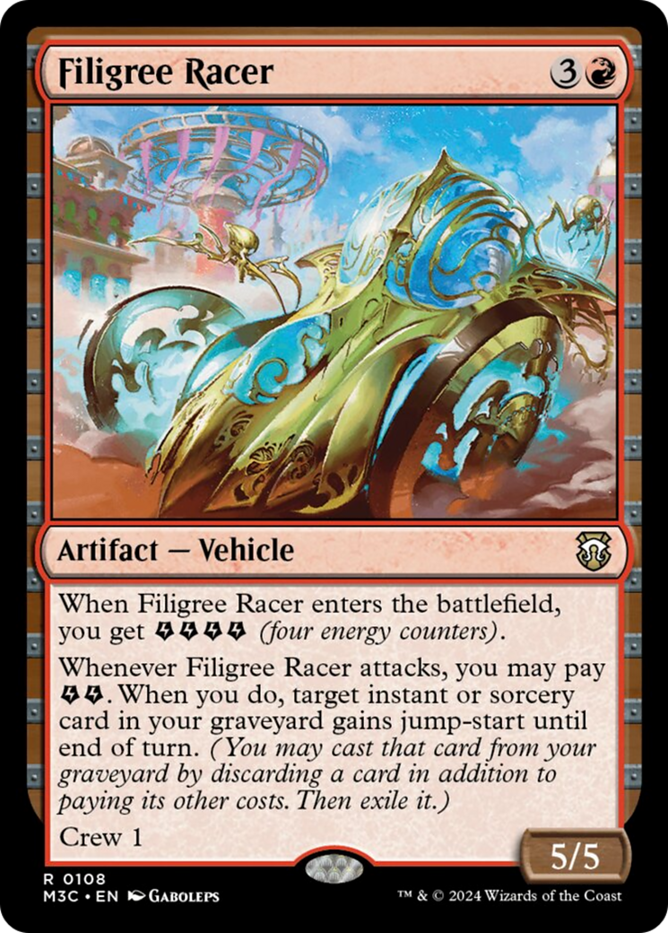 Filigree Racer [Modern Horizons 3 Commander] | The Gaming-Verse