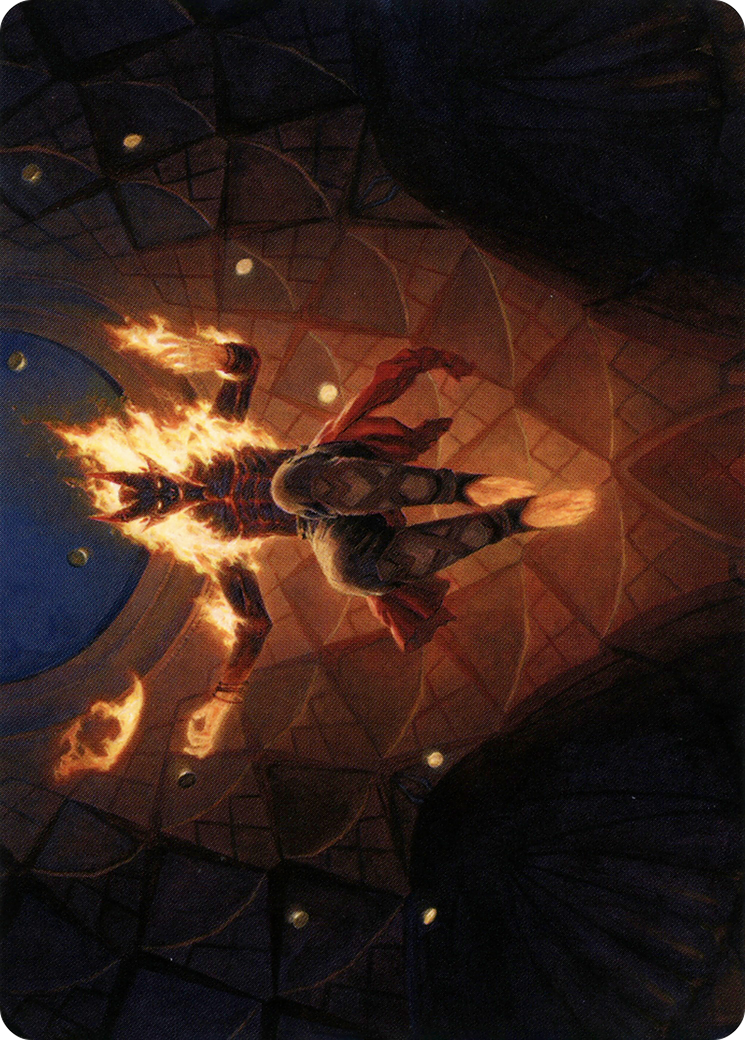 Yusri, Fortune's Flame Art Card [Modern Horizons 2 Art Series] | The Gaming-Verse