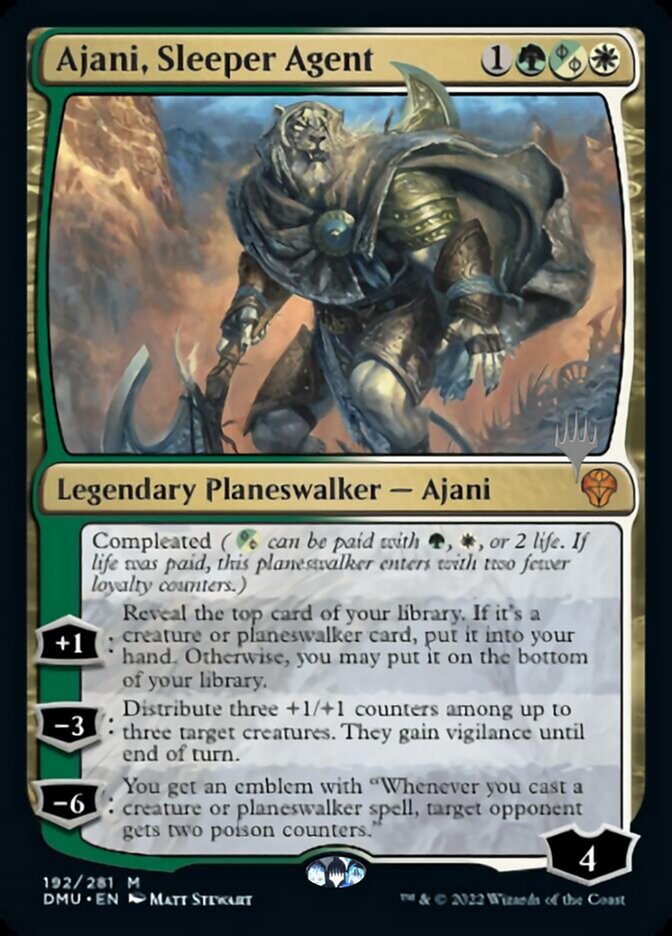 Ajani, Sleeper Agent (Promo Pack) [Dominaria United Promos] | The Gaming-Verse