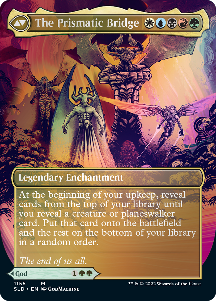 Esika, God of the Tree // The Prismatic Bridge (Borderless) [Secret Lair: From Cute to Brute] | The Gaming-Verse