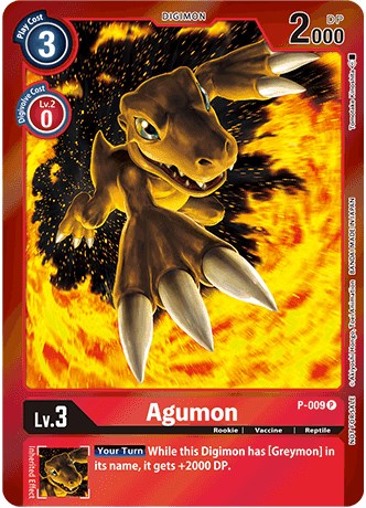 Agumon [P-009] (Gift Box 2022) [Promotional Cards] | The Gaming-Verse