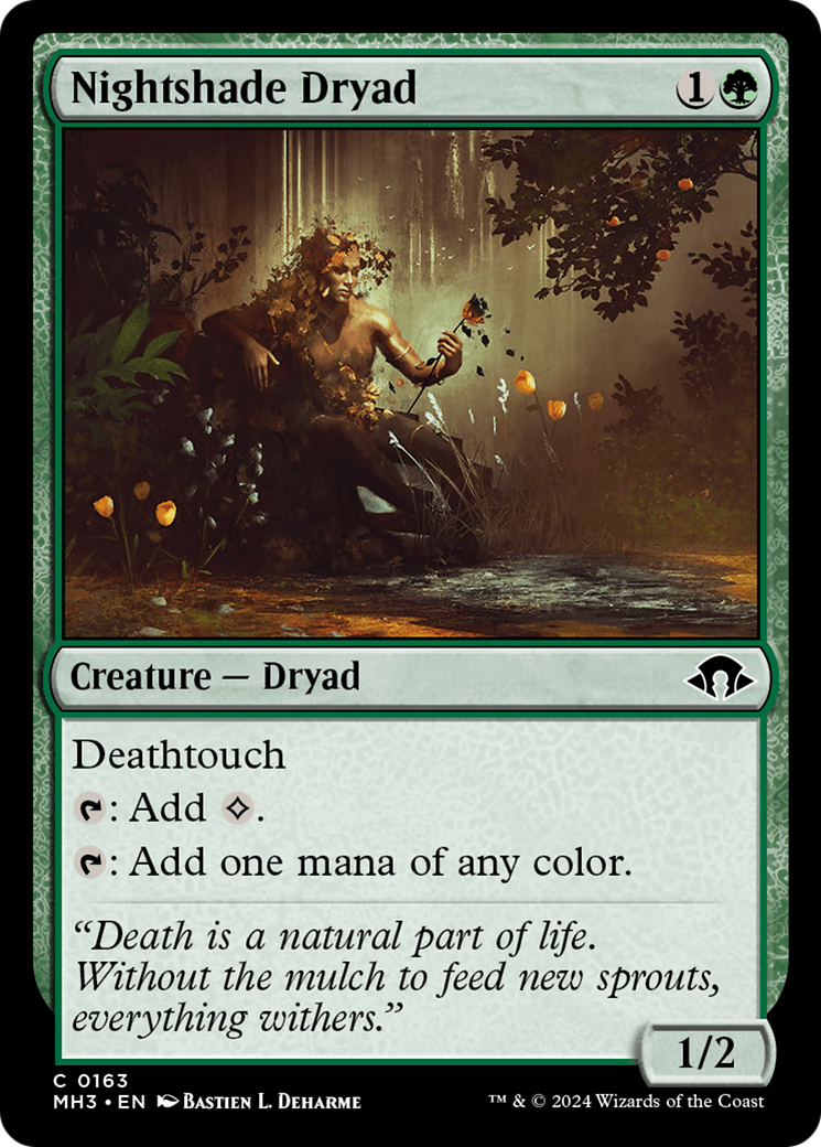 Nightshade Dryad [Modern Horizons 3] | The Gaming-Verse