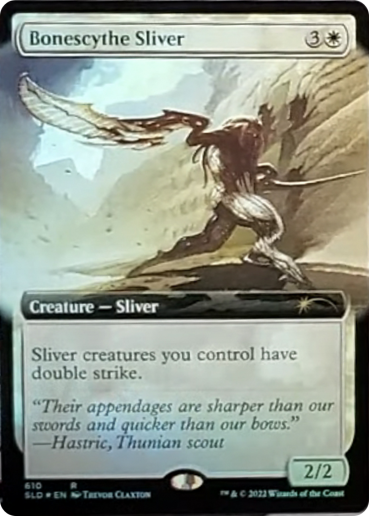 Bonescythe Sliver (Extended Art) [Secret Lair Drop Series] | The Gaming-Verse