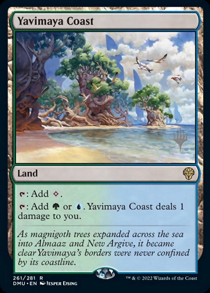 Yavimaya Coast (Promo Pack) [Dominaria United Promos] | The Gaming-Verse