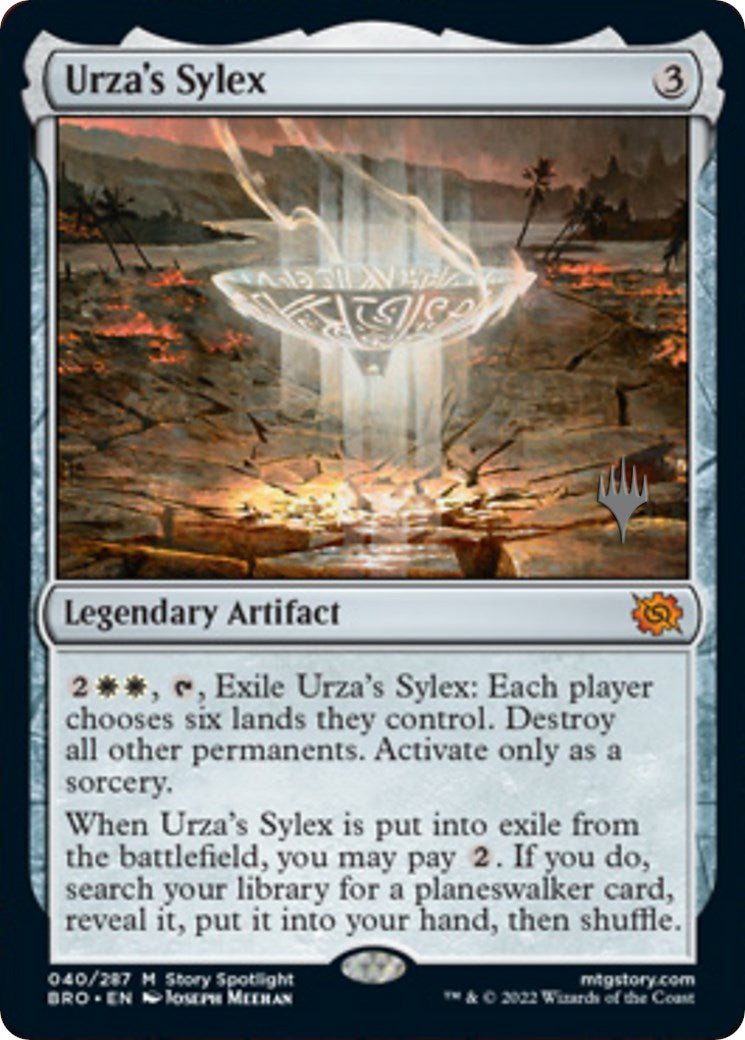 Urza's Sylex (Promo Pack) [The Brothers' War Promos] | The Gaming-Verse