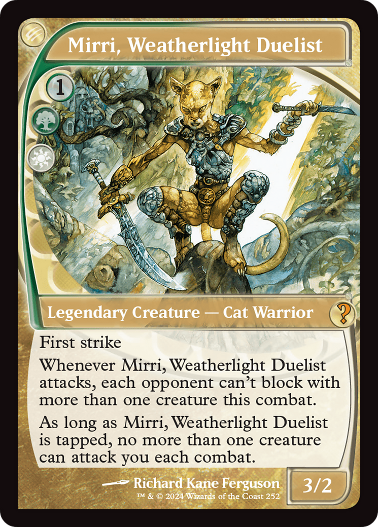 Mirri, Weatherlight Duelist (Future Sight) [Mystery Booster 2] | The Gaming-Verse