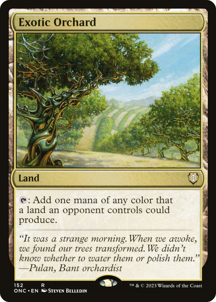 Exotic Orchard [Phyrexia: All Will Be One Commander] | The Gaming-Verse