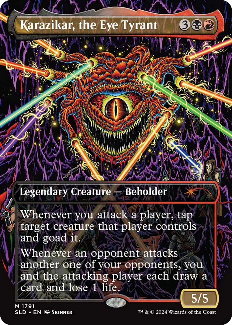 Karazikar, the Eye Tyrant (Rainbow Foil) [Secret Lair Drop Series] | The Gaming-Verse