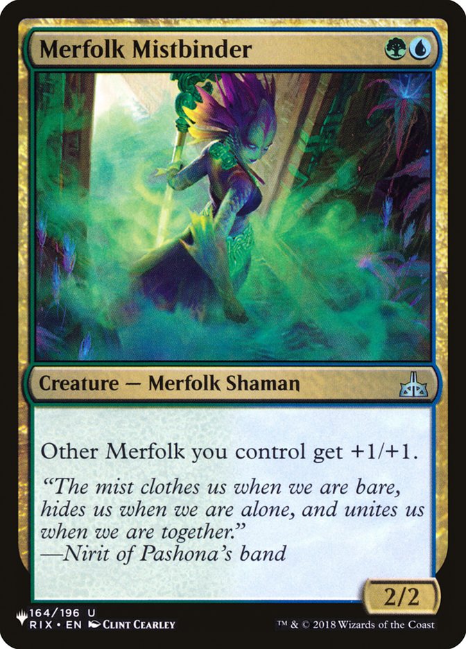 Merfolk Mistbinder [The List] | The Gaming-Verse