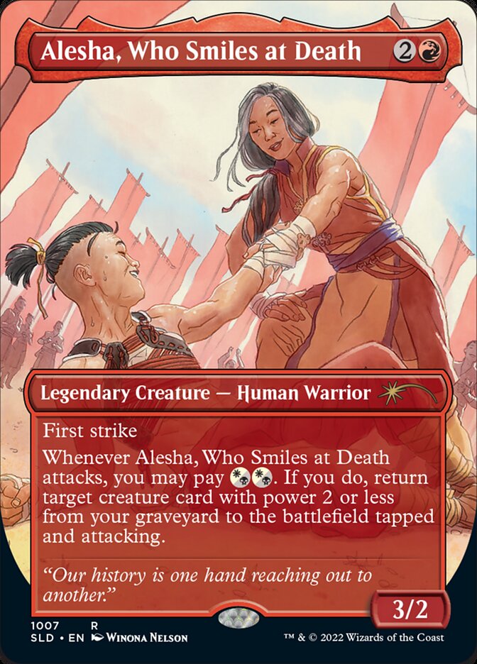 Alesha, Who Smiles at Death [Secret Lair Drop Series] | The Gaming-Verse