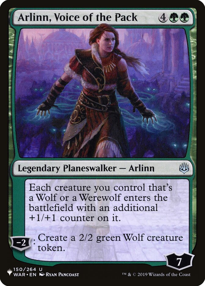 Arlinn, Voice of the Pack [The List] | The Gaming-Verse