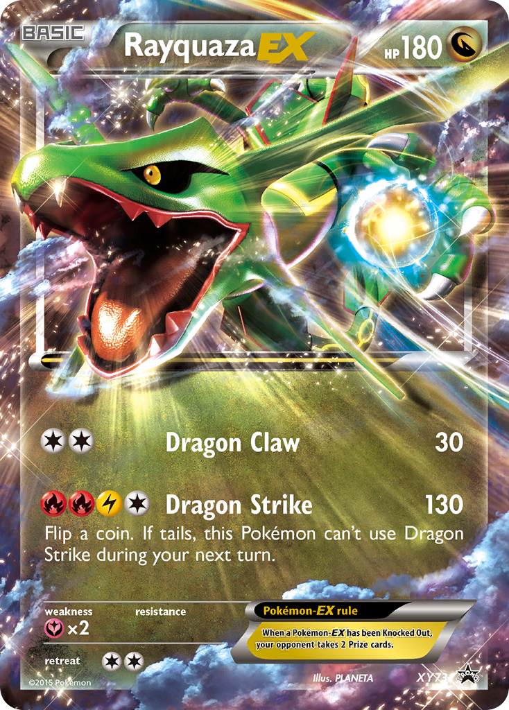 Rayquaza EX (XY73) [XY: Black Star Promos] | The Gaming-Verse