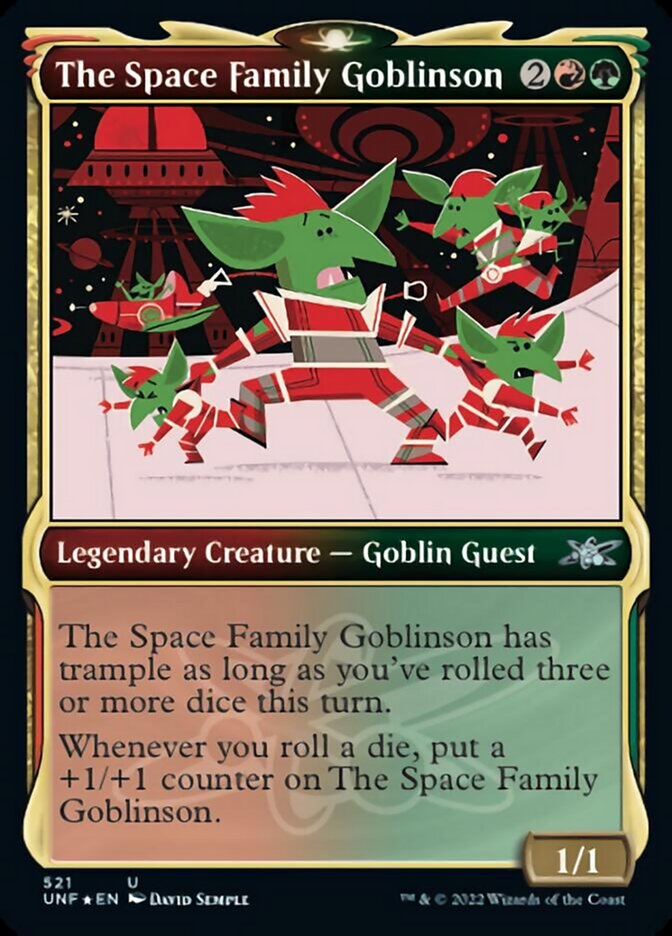 The Space Family Goblinson (Showcase) (Galaxy Foil) [Unfinity] | The Gaming-Verse