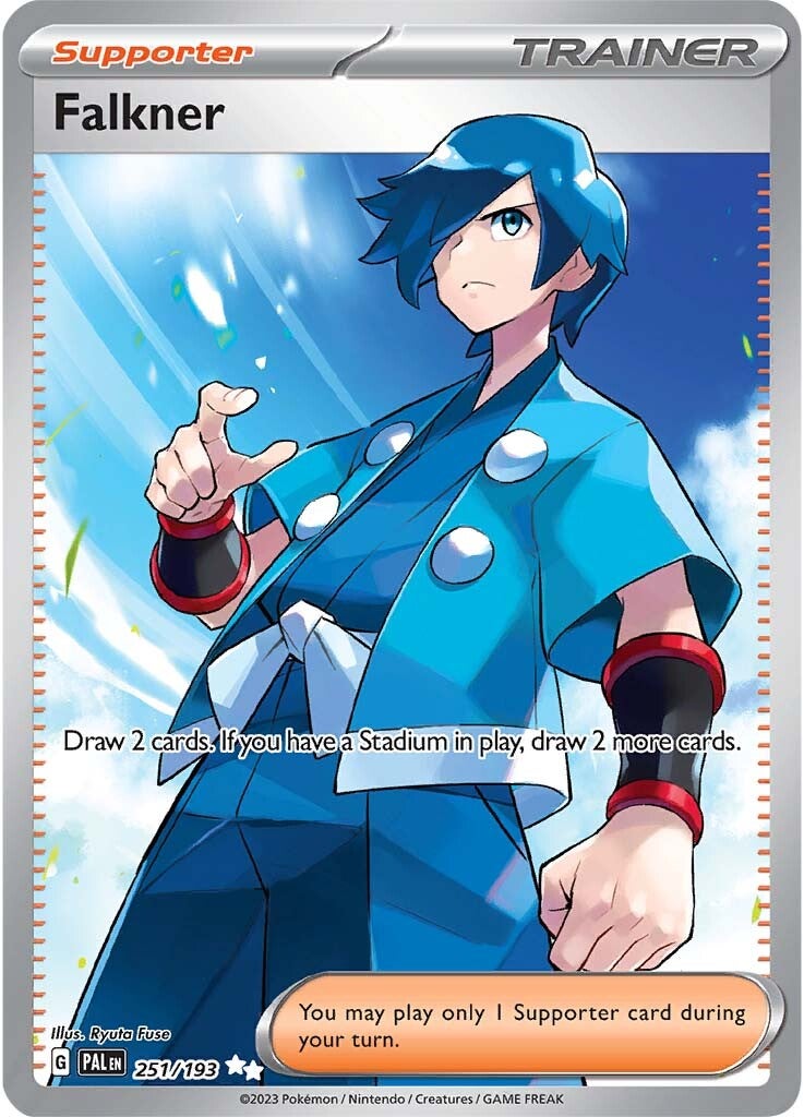 Falkner (251/193) [Scarlet & Violet: Paldea Evolved] | The Gaming-Verse