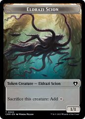 Spirit // Eldrazi Scion Double-Sided Token [Commander Masters Tokens] | The Gaming-Verse