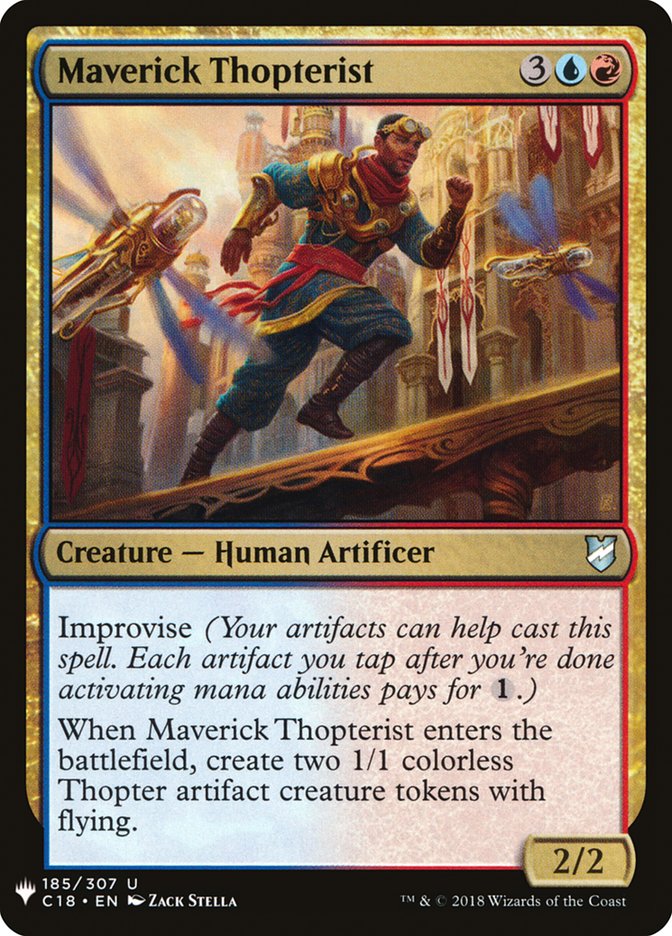 Maverick Thopterist [Mystery Booster] | The Gaming-Verse