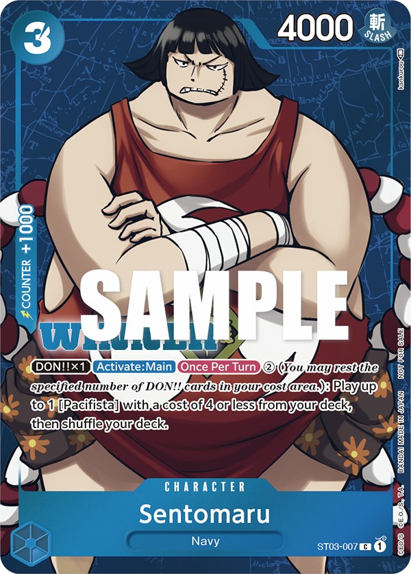 Sentomaru (Tournament Pack Vol. 3) [Winner] [One Piece Promotion Cards] | The Gaming-Verse