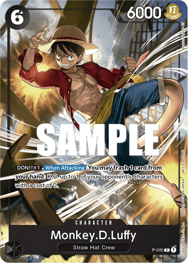 Monkey.D.Luffy (Pirates Party Vol. 3) [One Piece Promotion Cards] | The Gaming-Verse