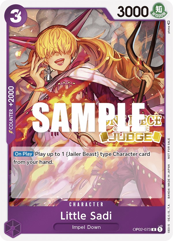 Little Sadi (Judge) [One Piece Promotion Cards] | The Gaming-Verse