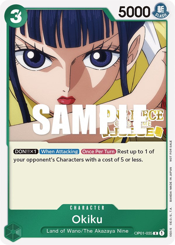 Okiku (Judge) [One Piece Promotion Cards] | The Gaming-Verse