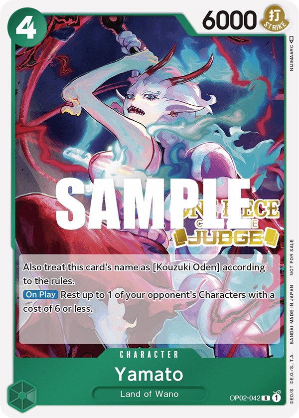 Yamato (Judge) [One Piece Promotion Cards] | The Gaming-Verse