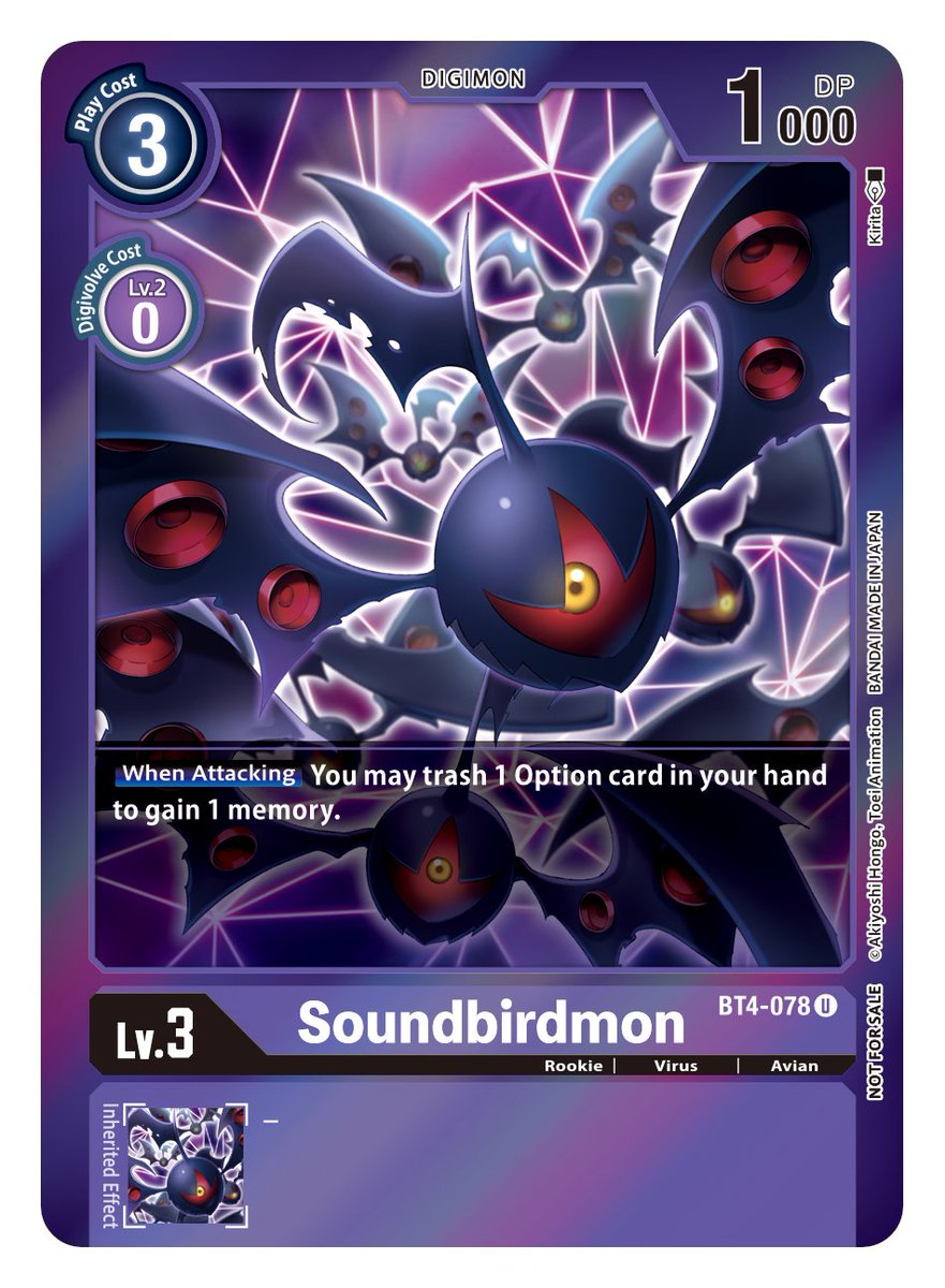 Soundbirdmon [BT4-078] (Event Pack 2) [Great Legend] | The Gaming-Verse