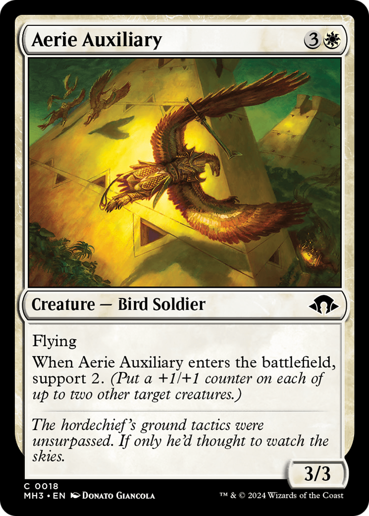 Aerie Auxiliary [Modern Horizons 3] | The Gaming-Verse