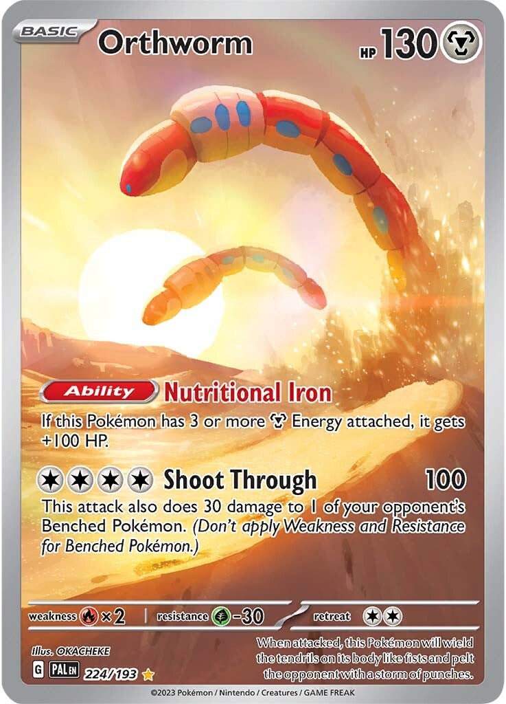 Orthworm (224/193) [Scarlet & Violet: Paldea Evolved] | The Gaming-Verse