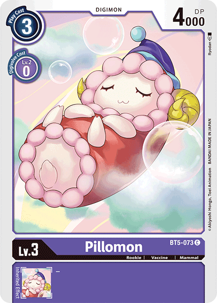 Pillomon [BT5-073] [Battle of Omni] | The Gaming-Verse