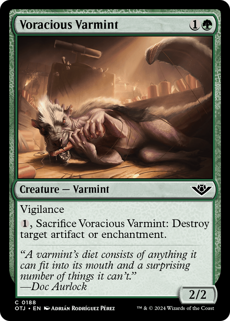 Voracious Varmint [Outlaws of Thunder Junction] | The Gaming-Verse