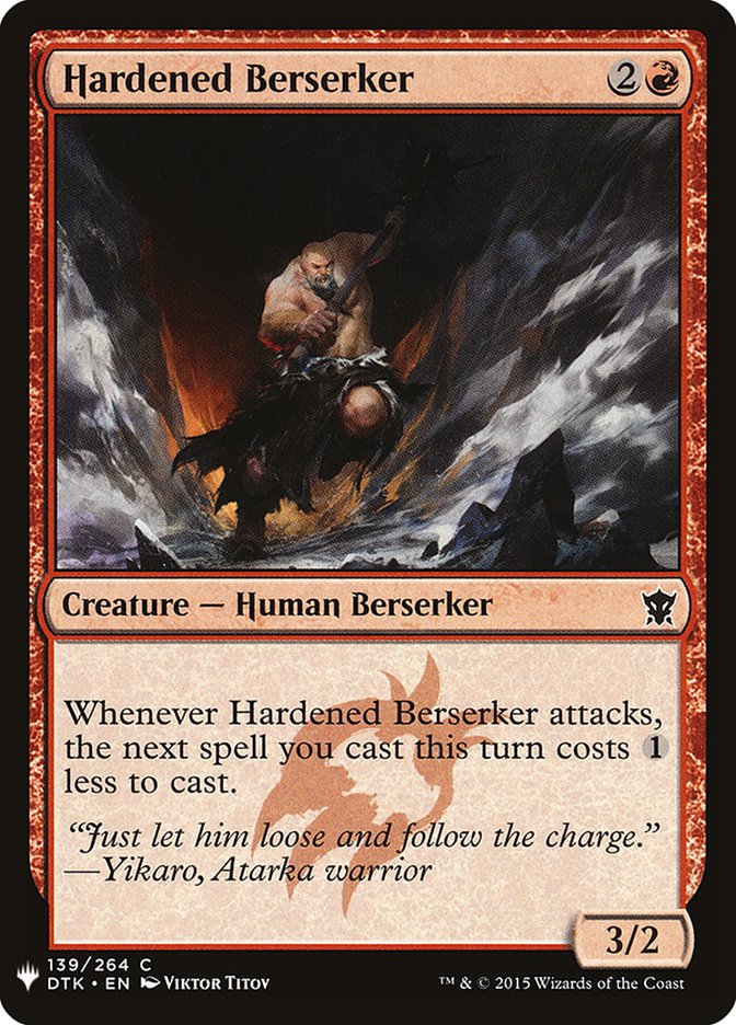 Hardened Berserker [Mystery Booster] | The Gaming-Verse