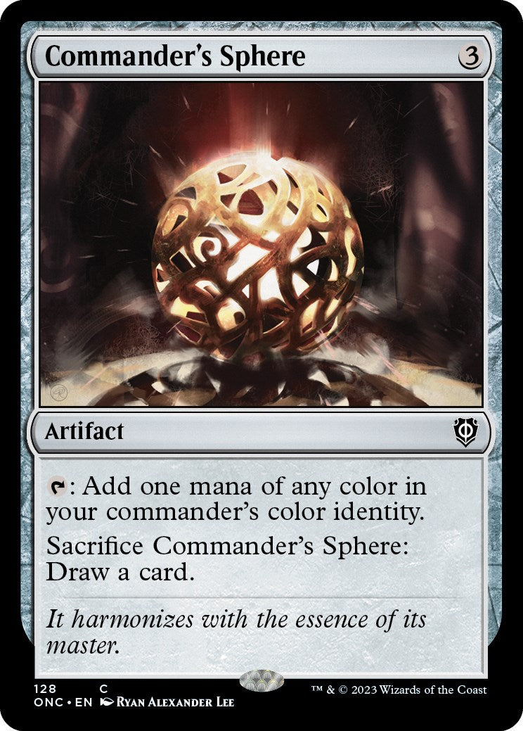 Commander's Sphere [Phyrexia: All Will Be One Commander] | The Gaming-Verse