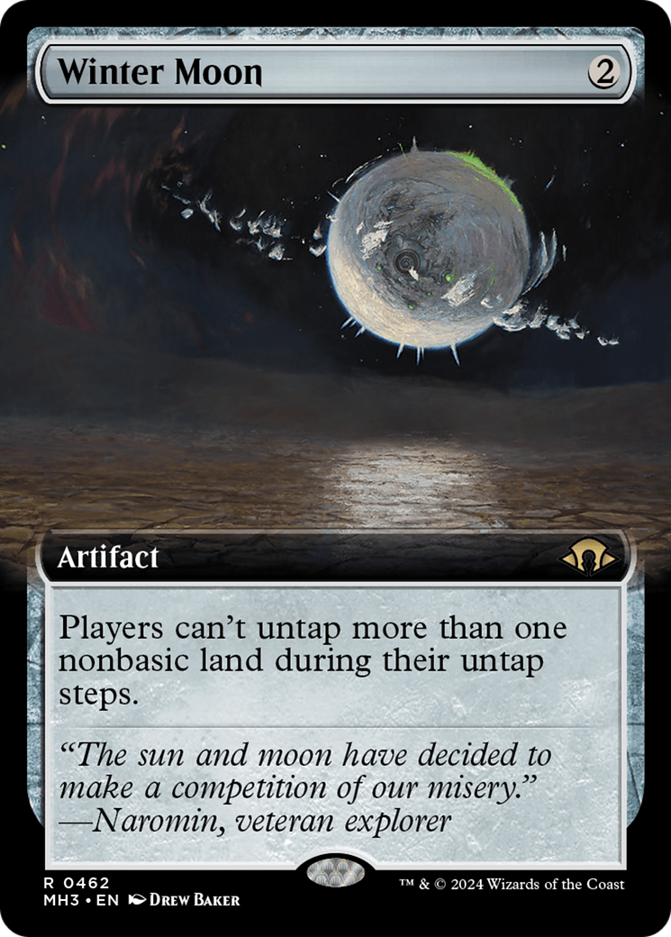 Winter Moon (Extended Art) [Modern Horizons 3] | The Gaming-Verse