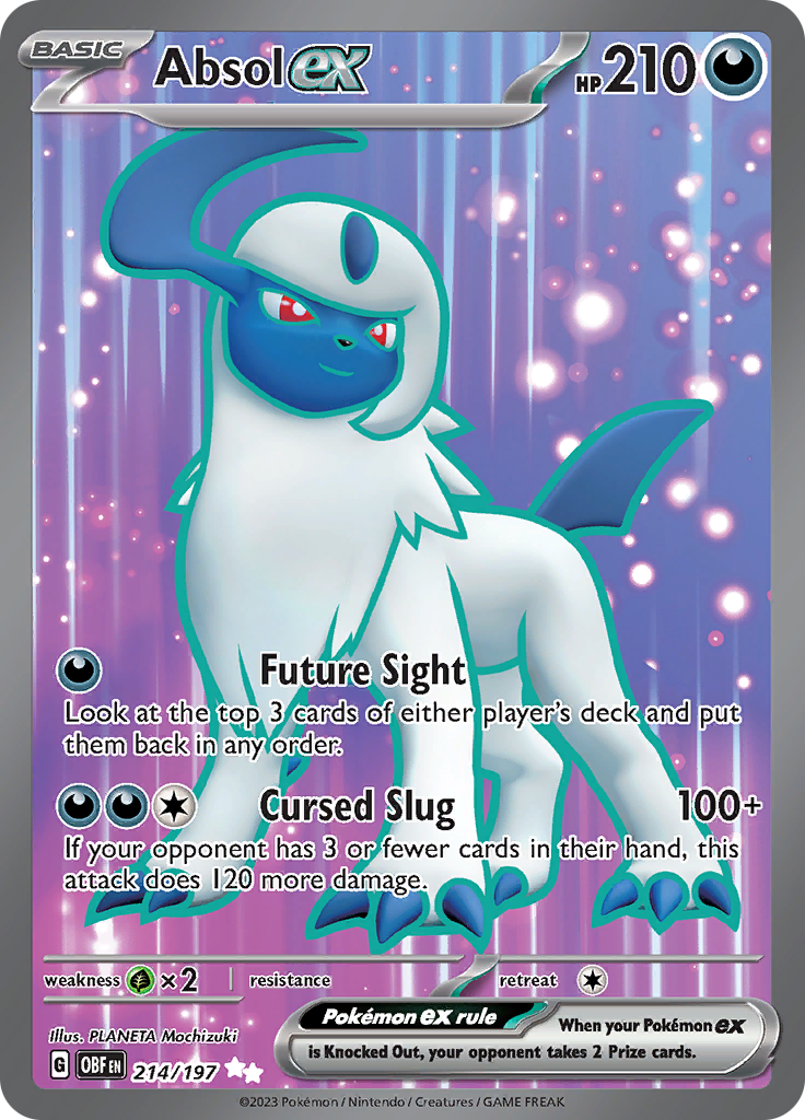 Absol ex (214/197) [Scarlet & Violet: Obsidian Flames] | The Gaming-Verse